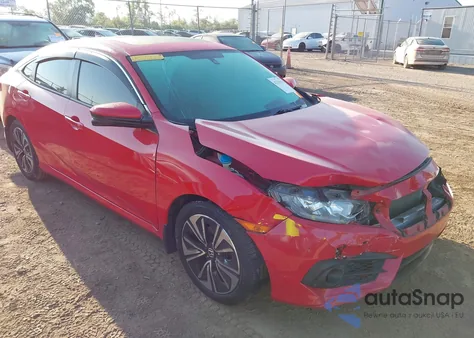 2016 Honda Civic Ex-T from USA, damaged, VIN 2HGFC1F3XGH649322